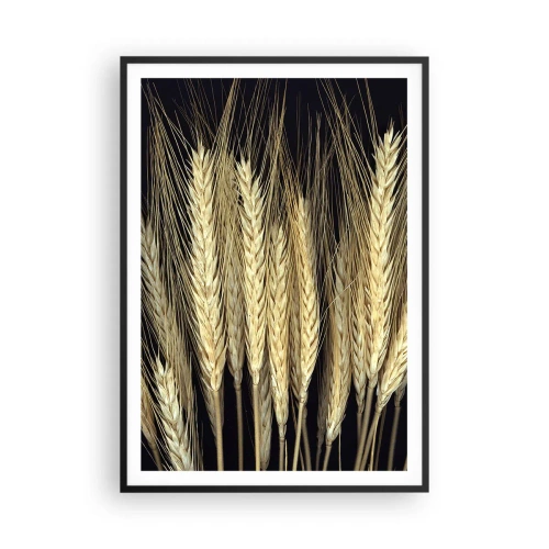 Plagát v čiernom ráme - Rustikálna mágia - 70x100 cm