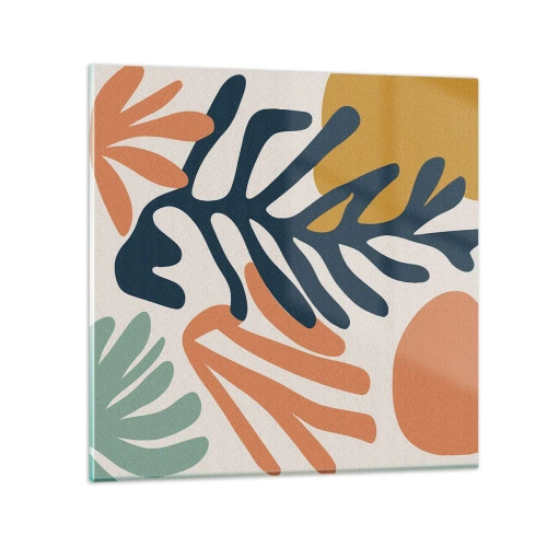 Obraz na skle - Koralové more - 40x40 cm