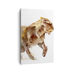 Obraz na plátne - Divoká elegancia - 80x120 cm
