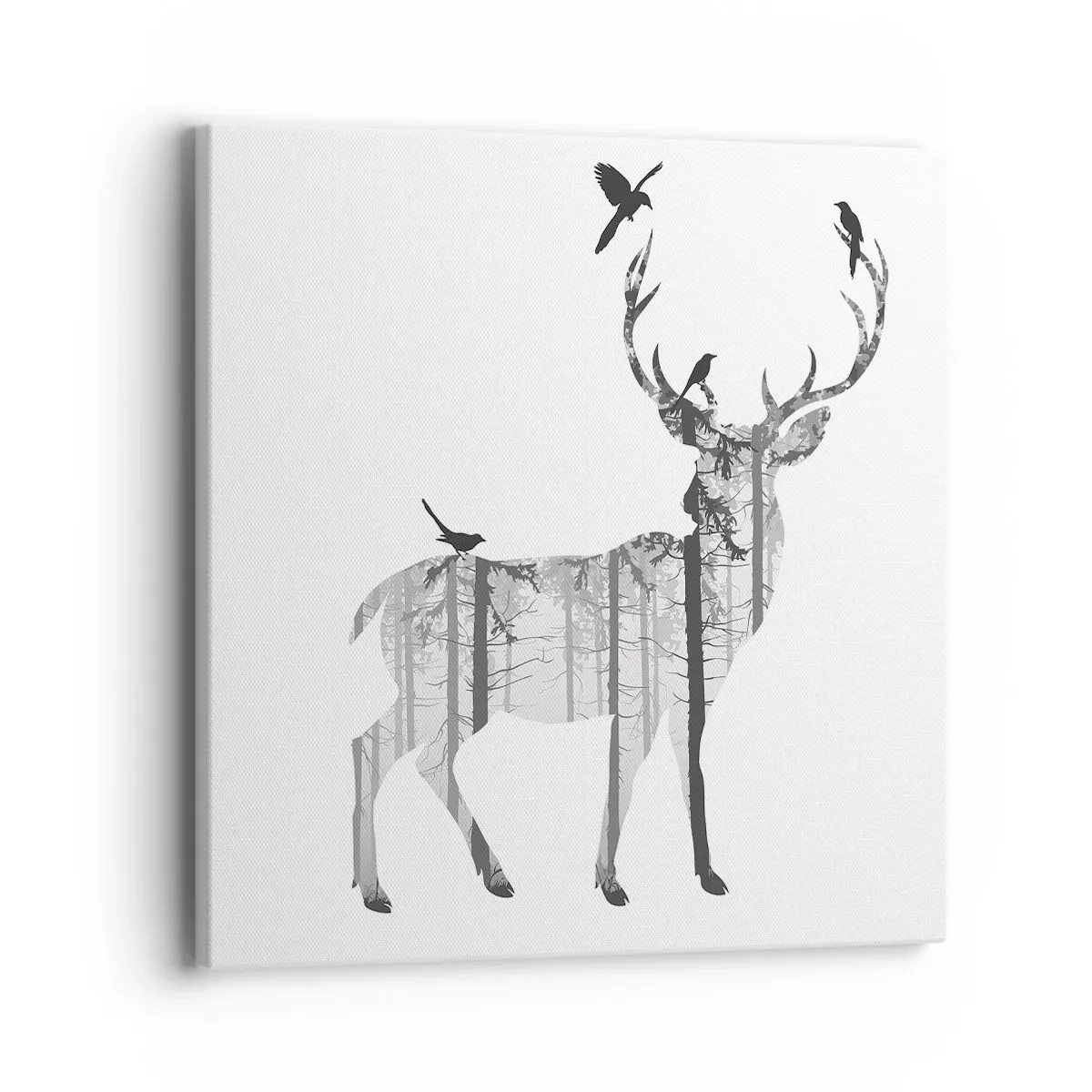 Obraz na plátne - Dobrý duch lesa - 40x40 cm