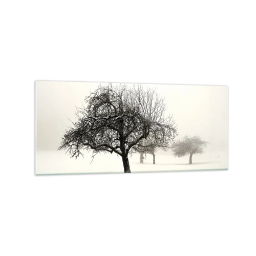 Obraz na skle - Zimný sen - 120x50 cm