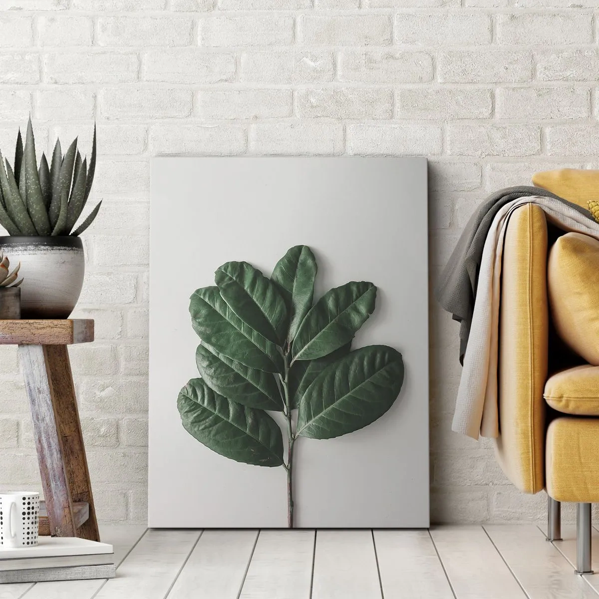 Obraz na plátne - Kresba samotnej prírody - 65x120 cm