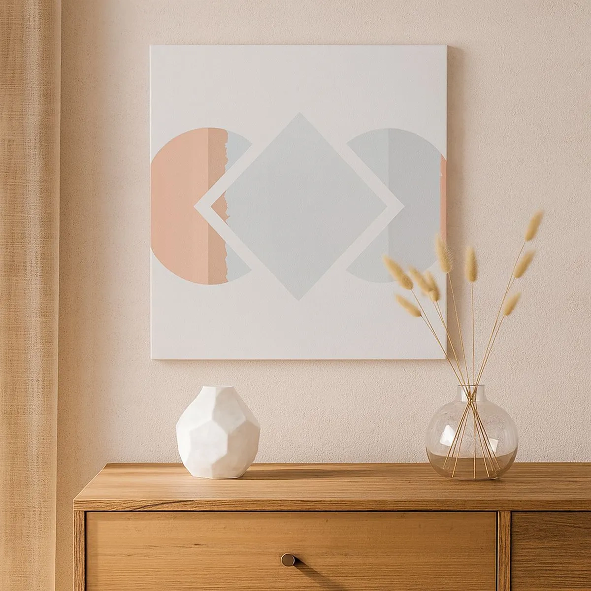 Obraz na plátne - Situácia je jasná - 30x30 cm