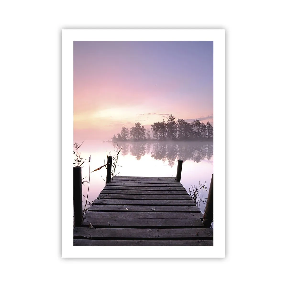Plagát - Z ľaliovej hmly… - 50x70 cm