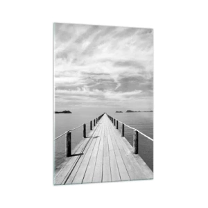 Obraz na skle - Čo tak cesta… - 70x100 cm