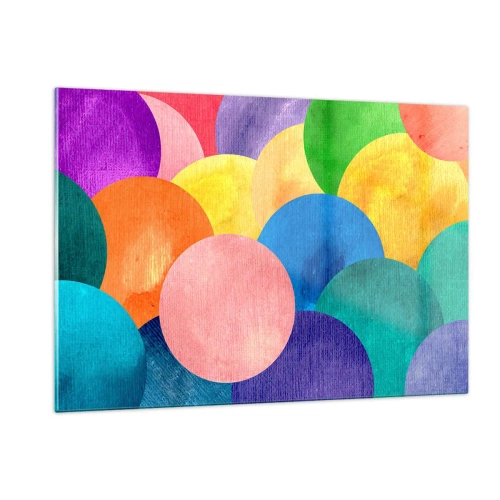 Obraz na skle - Pôvodná plnosť života - 120x80 cm