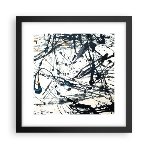 Plagát v čiernom ráme - So zmyslom alebo bez zmyslu? - 30x30 cm