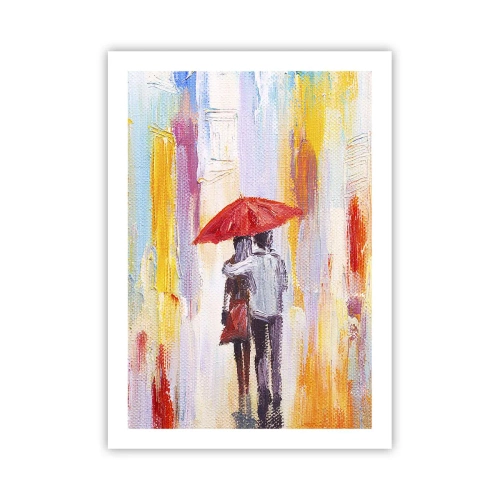 Plagát - Nech prší ďalej - 50x70 cm