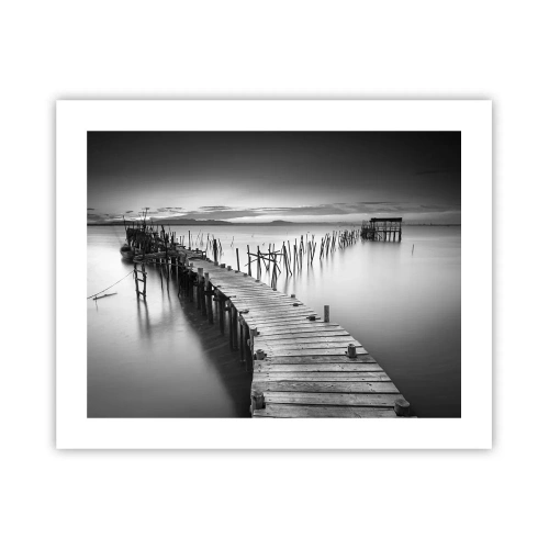 Plagát - Pokoj zabudnutého brehu - 50x40 cm