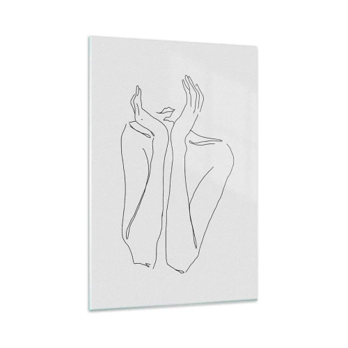 Obraz na skle - O čom snívajú dievčatá - 80x120 cm