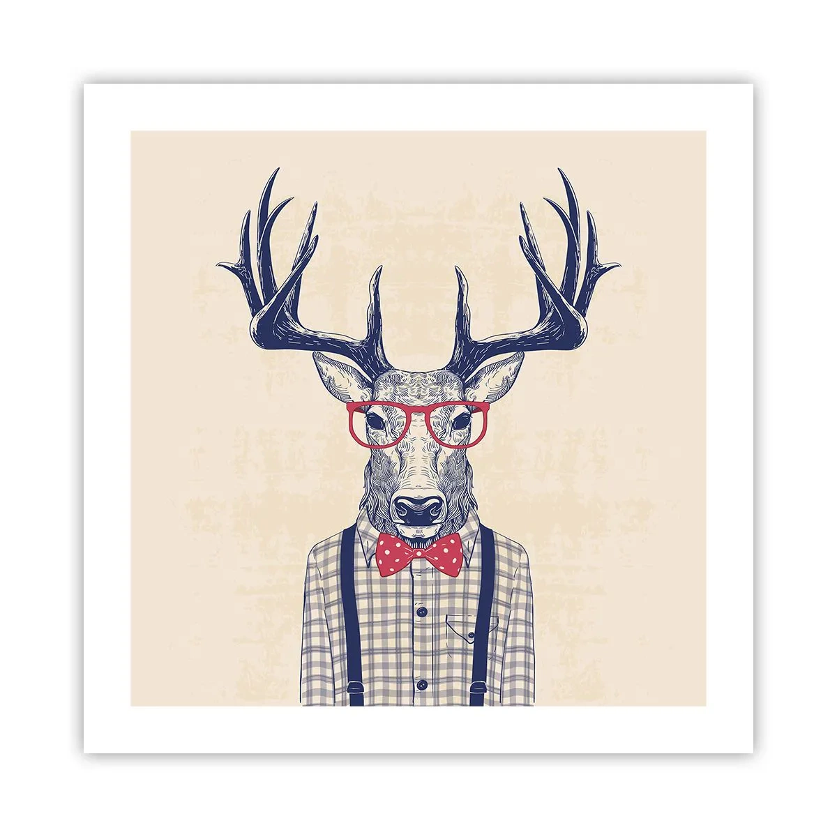 Plagát - Zábavná extravagancia - 50x50 cm