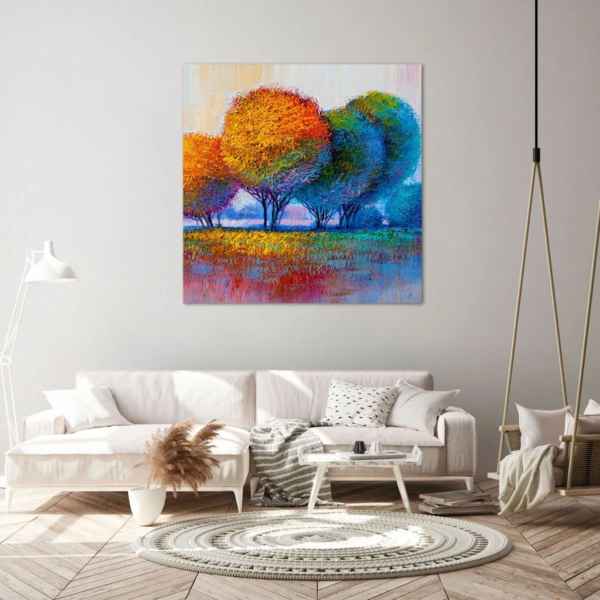 Obraz na plátne - Trs žiarivých farieb - 50x50 cm