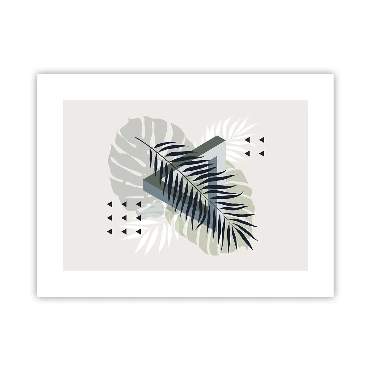 Plagát - Príroda a geometria – dva poriadky? - 40x30 cm