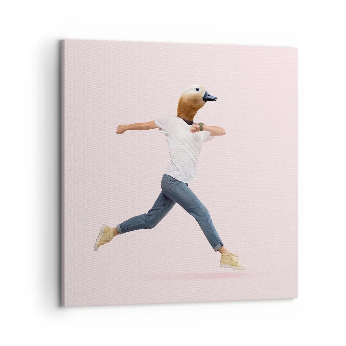 Obraz na plátne - Štipka absurdity - 50x50 cm