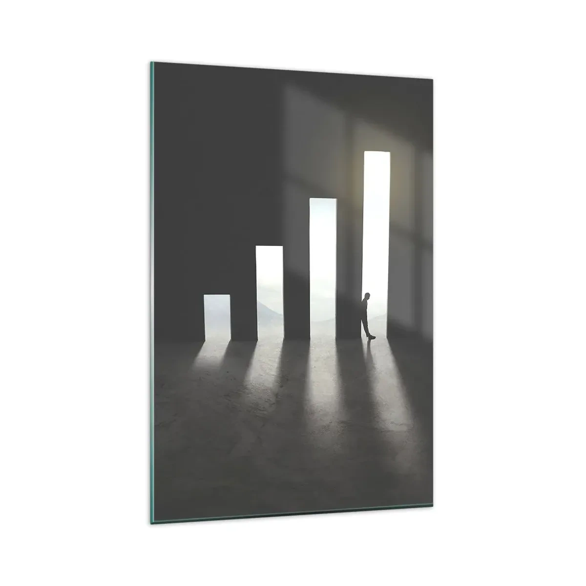 Obraz na skle - Úspech – impresia - 80x120 cm