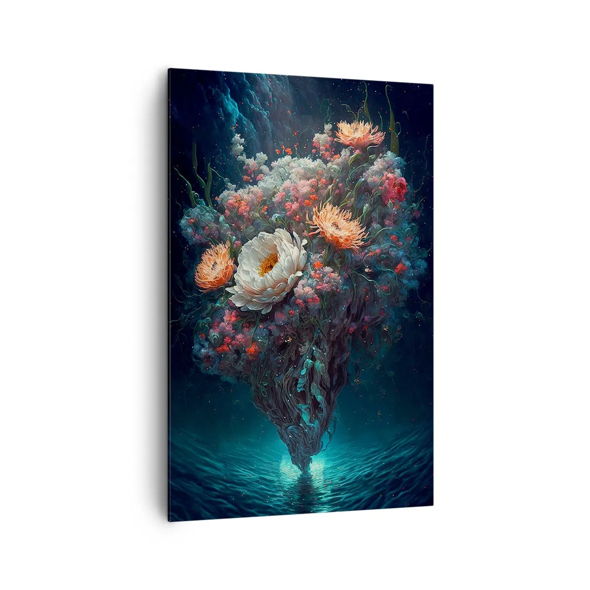 Obraz na plátne - Podivná záhrada - 80x120 cm