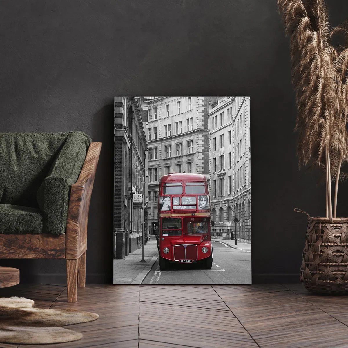 Obraz na plátne - Všednosť nemusí byť šedá - 45x80 cm