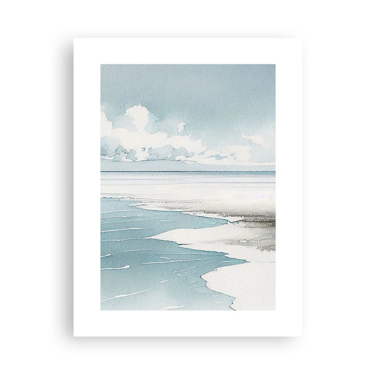 Plagát - Jemný príliv - 30x40 cm