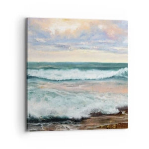 Obraz na plátne - Tu uhladíš dušu - 70x70 cm