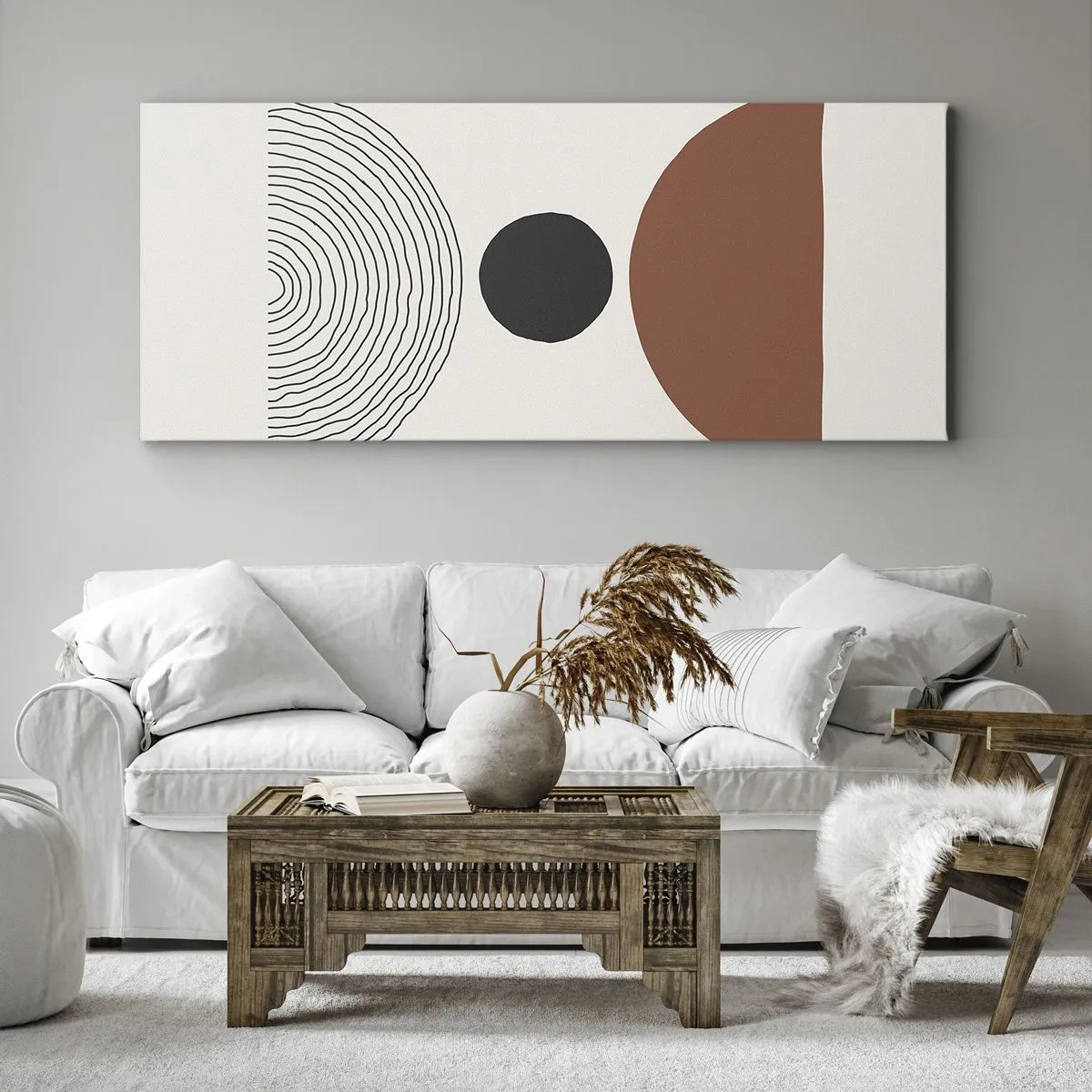 Obraz na plátne - V centre pozornosti - 160x50 cm