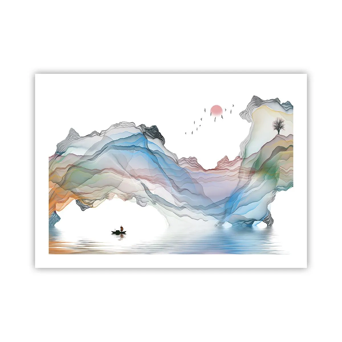 Plagát - Ku krištáľovým horám - 70x50 cm