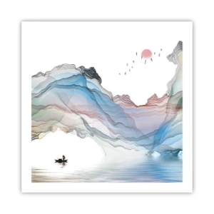Plagát - Ku krištáľovým horám - 60x60 cm