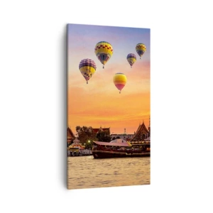 Obraz na plátne - Tu sa rodia básne - 45x80 cm