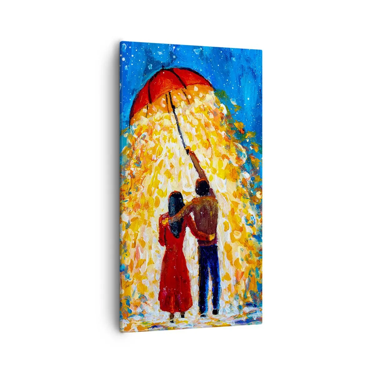 Obraz na plátne - Mágia daždivého večera? - 55x100 cm