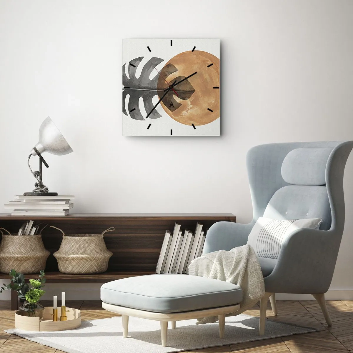 Nástenné hodiny - Vždy slnko - 30x30 cm