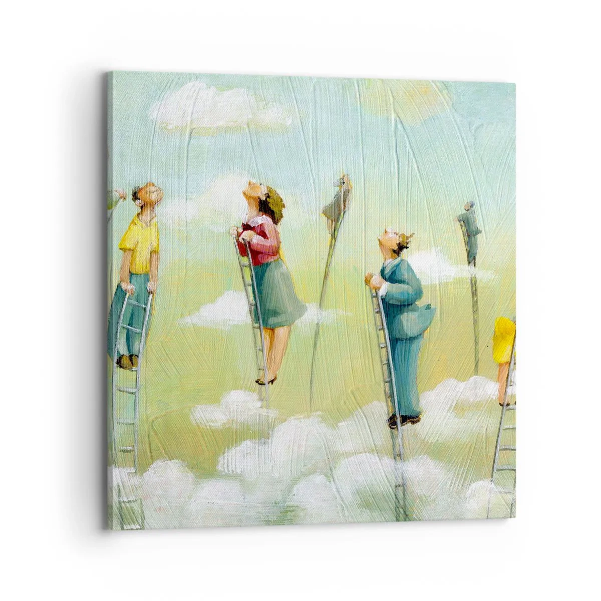 Obraz na plátne - Za svojim snom - 70x70 cm