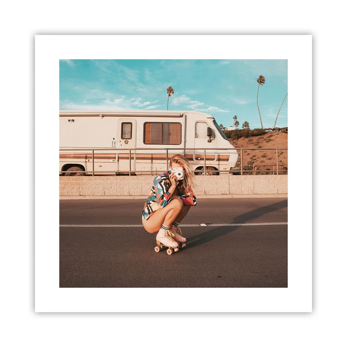 Plagát - Usmejte sa! - 40x40 cm