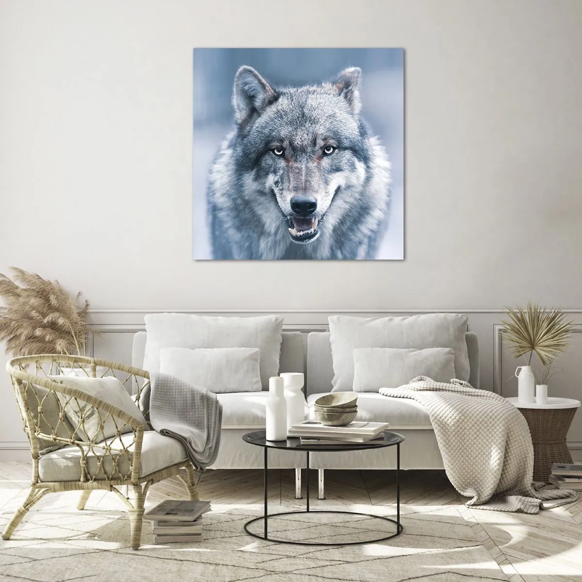 Obraz na skle - Prijmete túto výzvu? - 60x60 cm