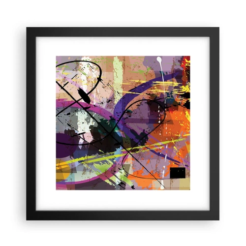 Plagát v čiernom ráme - Možno priamo alebo okolo - 30x30 cm