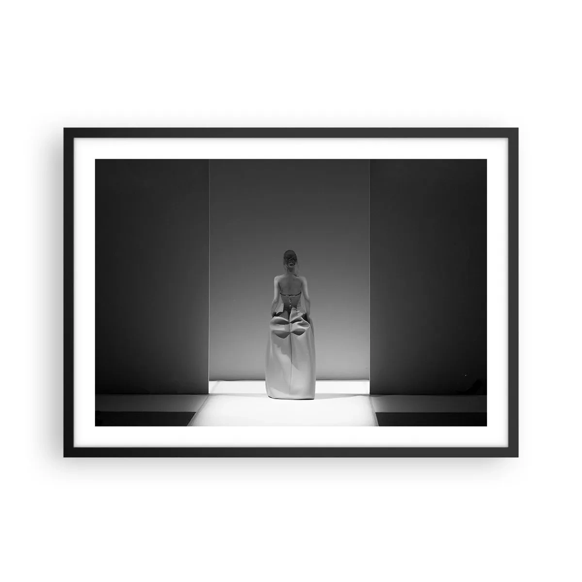 Plagát v čiernom ráme - Rafinovaná jednoduchosť - 70x50 cm