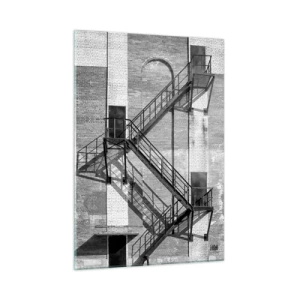 Obraz na skle - Industriálny štýl - 50x70 cm