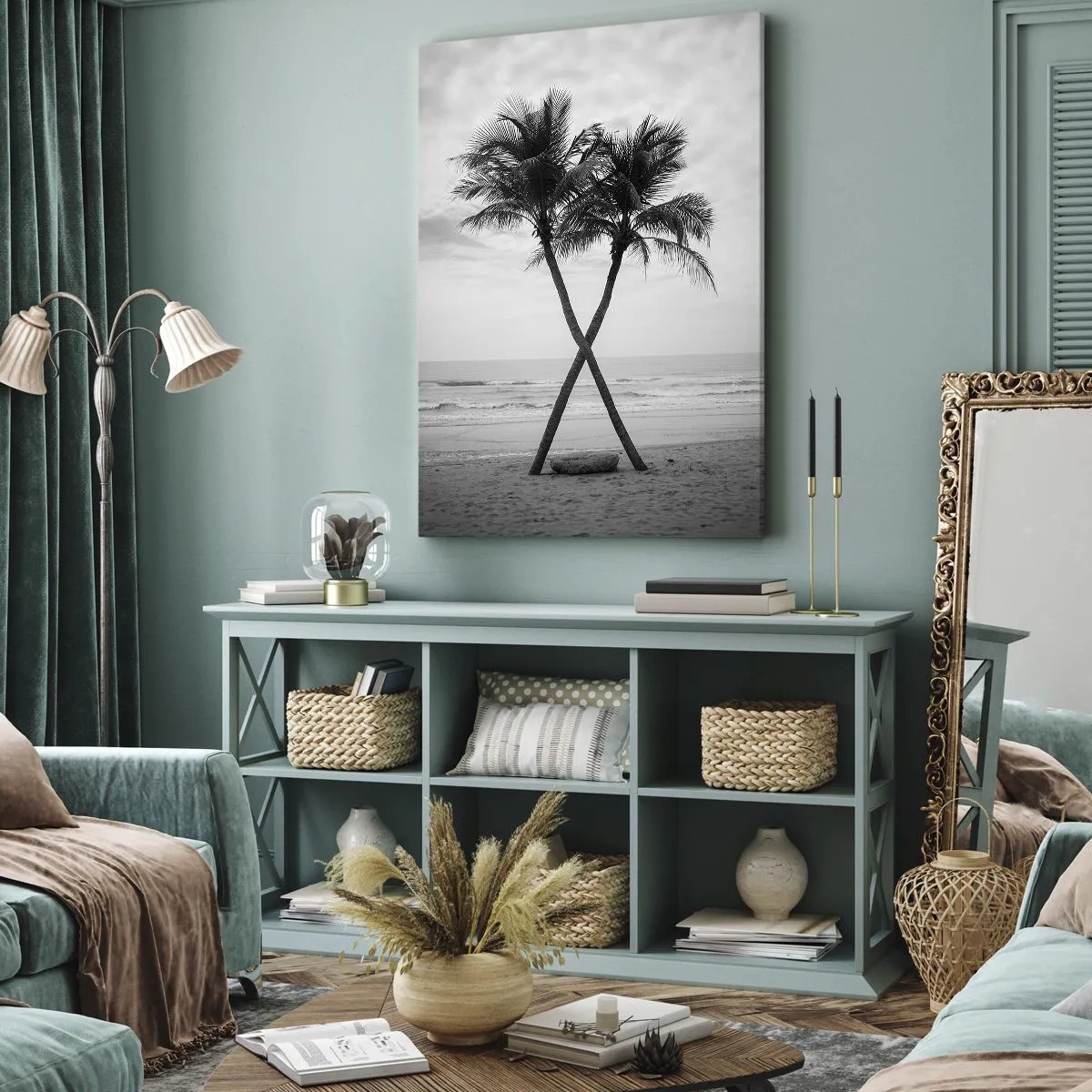 Obraz na plátne - Nežná prítomnosť - 65x120 cm