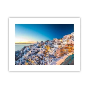 Plagát - Esencia Grécka - 40x30 cm