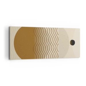 Obraz na plátne - O pôvode geometrických obrazcov - 120x50 cm