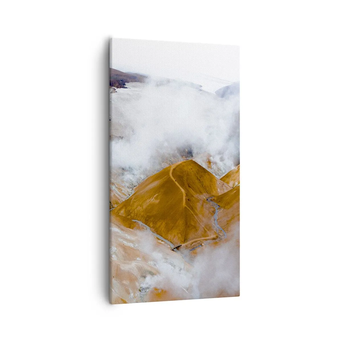 Obraz na plátne - Drsná krása Islandu - 55x100 cm