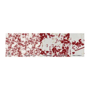 Vzorka fototapety Premium Sand - Staré kaliko - Vo veku, Vzor, Kvety - 100x30 cm