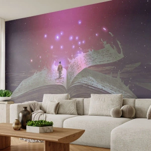 Fototapeta Standard Eco - Pozvánka do iného sveta - prečítaj! - Grafika, Abstrakcia, Kus - 300x210 cm
