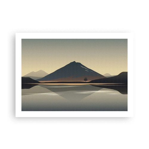 Plagát - Zrkadlový odraz - 70x50 cm