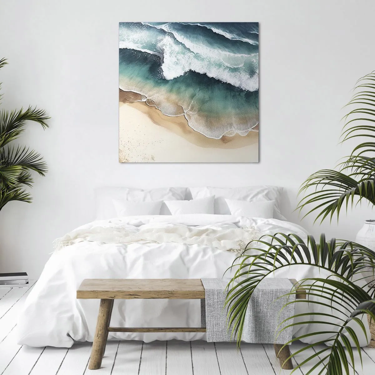 Obraz na plátne - Odveké stretnutie - 70x70 cm