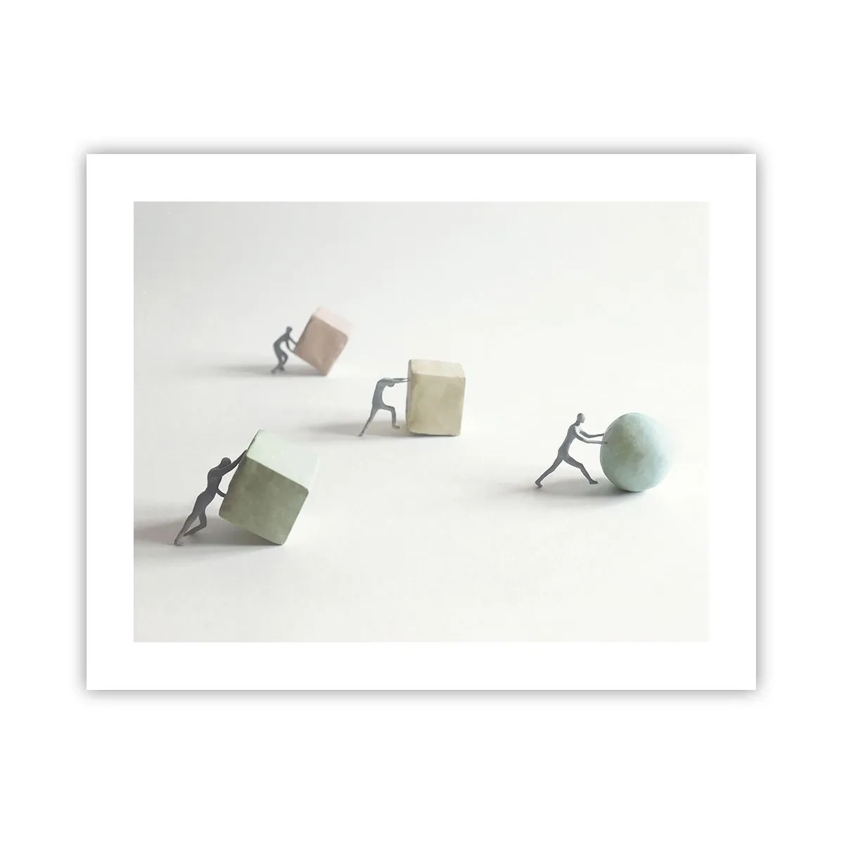 Plagát - Život samotný - 50x40 cm