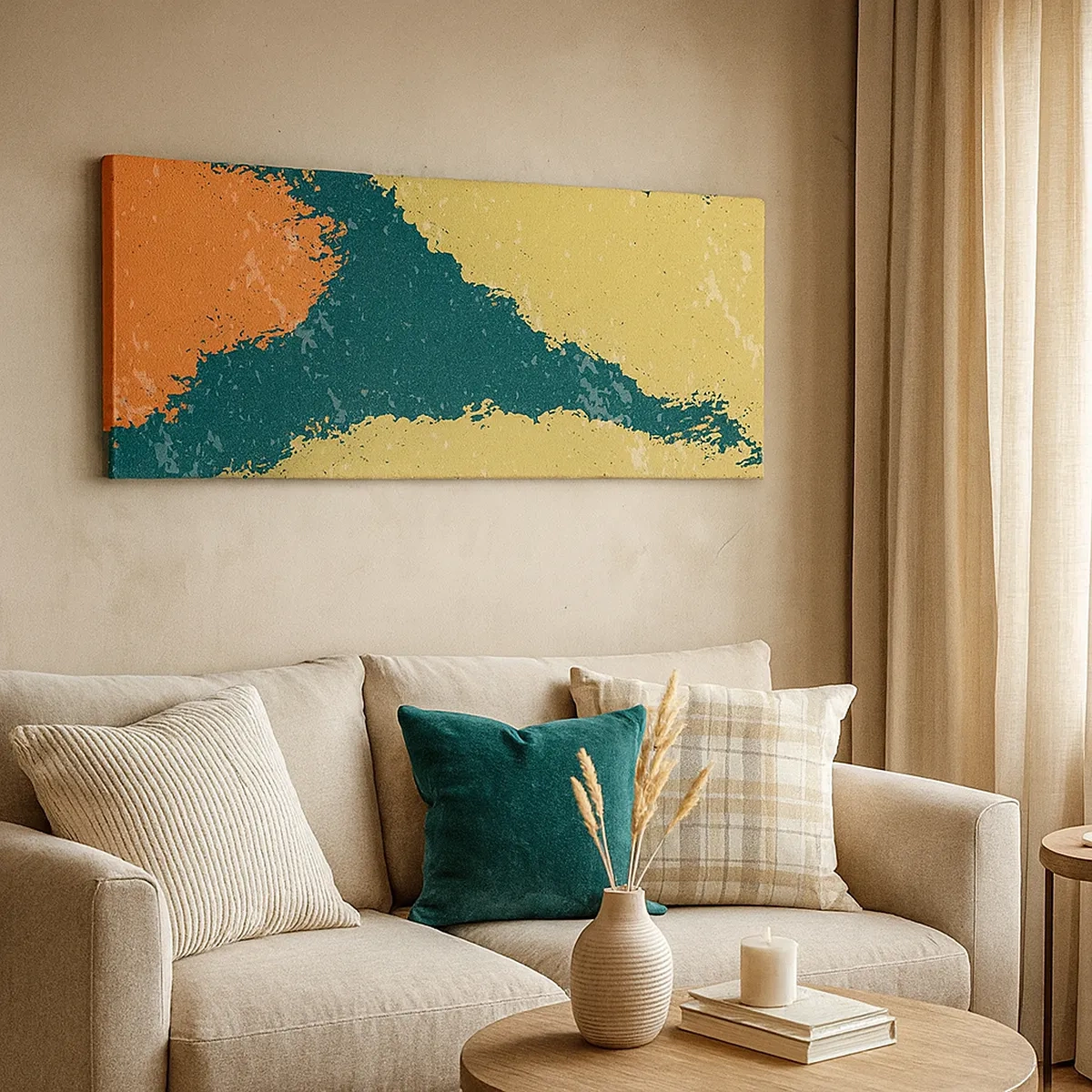 Obraz na plátne - Abstrakcia – spomalený pohyb - 30x30 cm