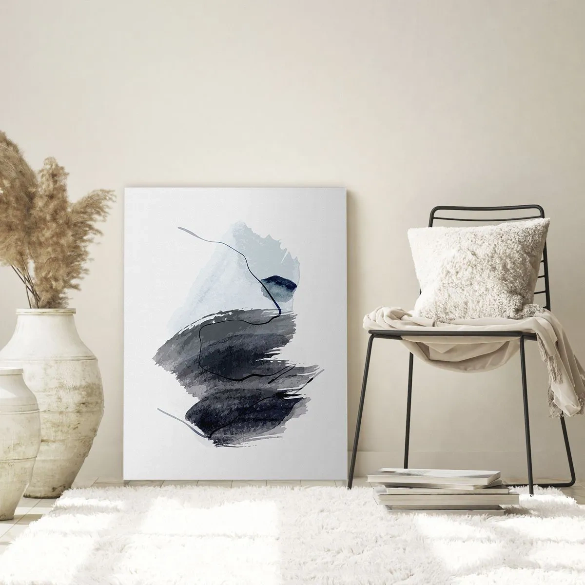 Obraz na skle - Intenzita a pohyb - 70x100 cm