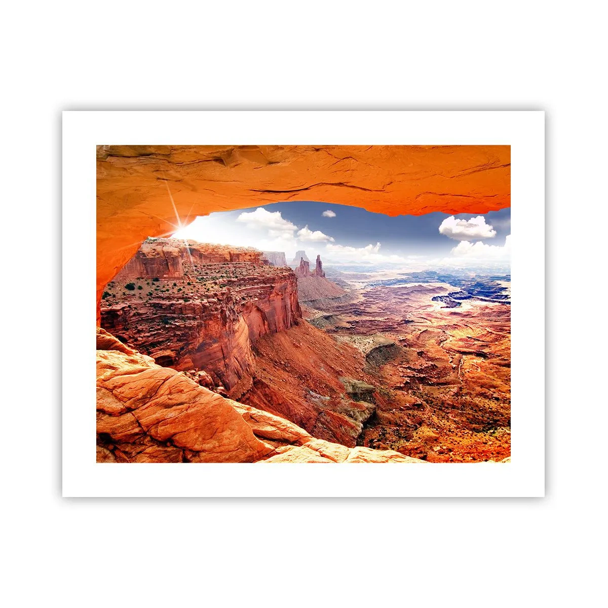 Plagát - Vytesané samotnou prírodou - 50x40 cm