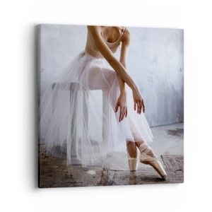 Obraz na plátne - Než sa rozsvietia svetlá rampy - 40x40 cm