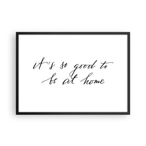 Plagát v čiernom ráme - Celá pravda - 70x50 cm