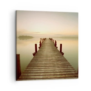 Obraz na plátne - Úsvit, svitanie, svetlo - 50x50 cm